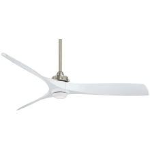 Aviation 3 Blade 60" LED Indoor Ceiling Fan with Remote Included
