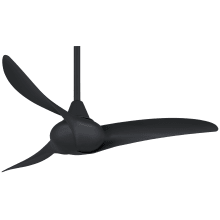 Wave 44" 3 Blade Indoor Ceiling Fan with Remote Included