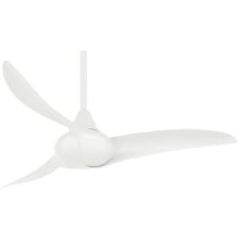 Wave 44" 3 Blade Indoor Ceiling Fan with Remote Included
