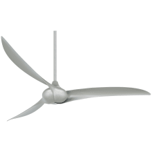 Wave 65" 3 Blade Indoor Ceiling Fan with Remote Included