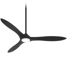 Sleek 60" 3 Blade Indoor Smart LED Energy Star Ceiling Fan with Remote Control Included