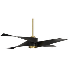 Artemis IV 64" 4 Blade LED Indoor Ceiling Fan with DC Motor and Remote Included