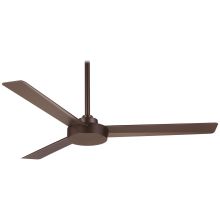 Roto 52" 3 Blade Indoor Ceiling Fan with Wall Control Included