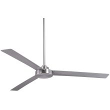 Roto XL 62" 3 Blade Indoor / Outdoor Ceiling Fan with Wall Control Included
