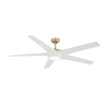 Skymaster 65" 5 Blade Indoor LED Ceiling Fan with Remote Control