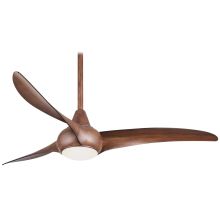 Light Wave 52" 3 Blade Indoor LED Ceiling Fan with Remote Included