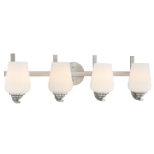 Shyloh 4 Light 31" Wide Vantage Bathroom Vanity Light