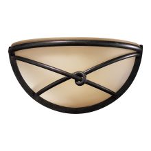 1 Light 12.75" Width Wall Washer Wall Sconce from the Aspen Collection