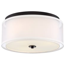 3 Light 16" Wide Flush Mount Ceiling Fixture from the Studio 5 Collection