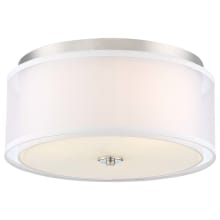 3 Light 16" Wide Flush Mount Ceiling Fixture from the Studio 5 Collection