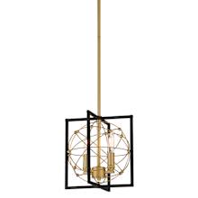 Titans Trace 2 Light 10" Wide Mini Pendant