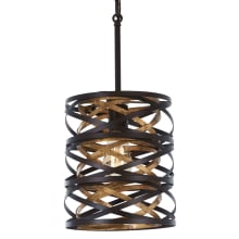 Vortic Flow 1 Light 9" Wide Mini Pendant with Metal Shade