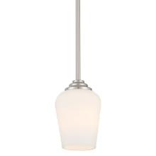 Shyloh 1 Light 5" Wide Vantage Convertible Mini Pendant / Semi-flush Ceiling Fixture