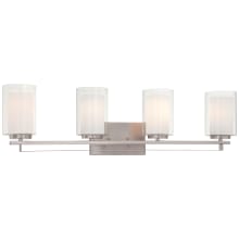 Parsons Studio 4 Light 33" Wide Vantage Bathroom Vanity Light