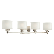 4 Light Bathroom Vanity Light from the 1730 Series Collection