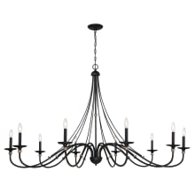 Westchester County 10 Light 60" Wide Taper Candle Style Chandelier