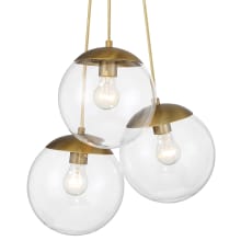 Auresa 3 Light 18" Wide Pendant