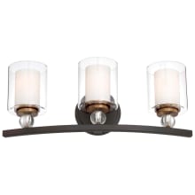 3 Light 24" Wide Bathroom Vanity Light from the Studio 5 Collection