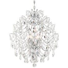 Isabella's Crown 6 Light Single Tier Chandelier with Crystal Accents