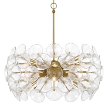 Winter 10 Light 30" Wide Sputnik Chandelier