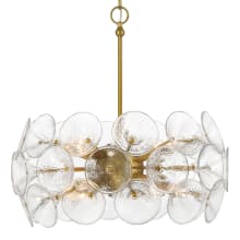 Winter 8 Light 22" Wide Sputnik Chandelier