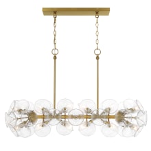 Winter 12 Light 39" Wide Linear Chandelier