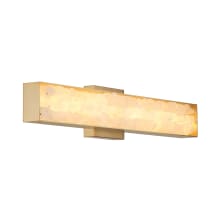 Divinely 5" Tall LED Wall Sconce with Acrylic Shade - 25" Wide ADA Compliant