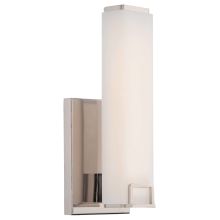 LED Bathroom Sconce from the Square Collection