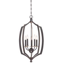 5 Light Full Sized Pendant from the Middletown Collection