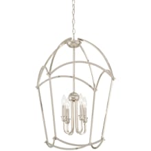 Jupiter's Canopy 4 Light 17" Wide Taper Candle Pendant