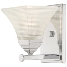 Conspire Single Light 5-1/2" Wide Bathroom Sconce with Glass Shade