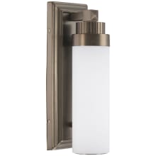 13" Tall Integrated LED Wall Sconce with Glass Shade