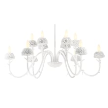 North Fork 6 Light 38" Wide Taper Candle Style Chandelier