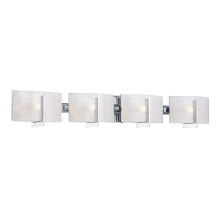 4 Light Bathroom Vanity Light from the Clarté Collection