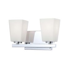 2 Light Bathroom Vanity Light from the City Square Collection