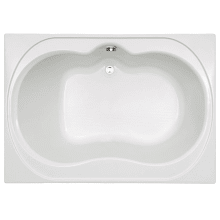 St. Augustine 60" X 42" Drop-In Soaking Tub with Reversible Drain