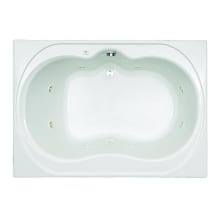 St. Augustine 60" X 42" Drop-In Whirlpool Tub with Reversible Drain