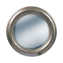 Clyburn 28" Circular Mirror with Decorative Frame