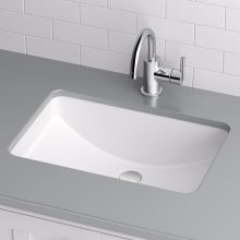 Cafe 21" X 15" Undermount Bathroom Sink with Overflow (Mounting Clips Included)