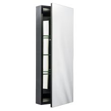Dual Mount 36" H X 15" W Medicine Cabinet (Surface or Recessed Mounting)