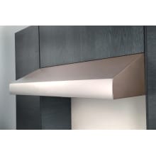 600 CFM 36" Stainless Steel Wall Mounted Slim Profile Range Hood with Dual Halogen Lighting System