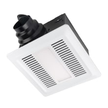 80 CFM Ultra Quiet 0.3 Sones Energy Star and HVI Certified Exhaust Fan with LED Lighting