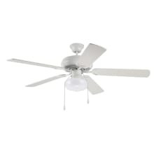 52" 5 Blade LED Indoor Ceiling Fan