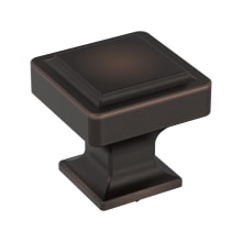 Nord 1-3/16 Inch Square Cabinet Knob - Pack of 10