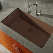Georgia 33" Single Basin Undermount Stone Composite Kitchen Sink