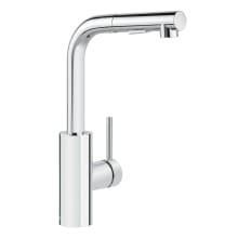 Mia 1.8GPM Pull-Out Kitchen Faucet with Multi-Flow Spray Head - Includes Optional Deck Plate