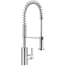 Professional Series Pre-Rinse Kitchen Faucet with Multi-Flow Spray Head - Includes Optional Deck Plate