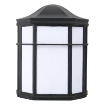 10" Tall LED Outdoor Wall Sconce