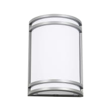 10" Tall LED Outdoor Wall Sconce - ADA Compliant