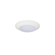 6" Wide LED Disc Flush Mount Ceiling Fixture with Adjustable Color Temperature